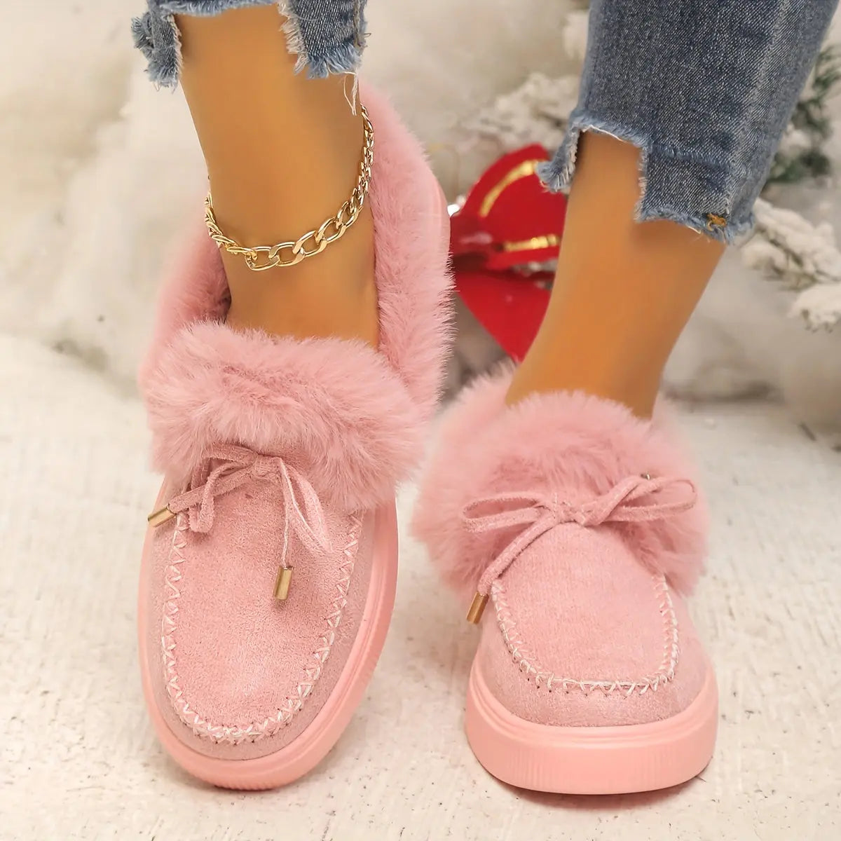 VIOLETTE – Bottines orthopédiques hivernales pour femmes | Chaudes & élégantes