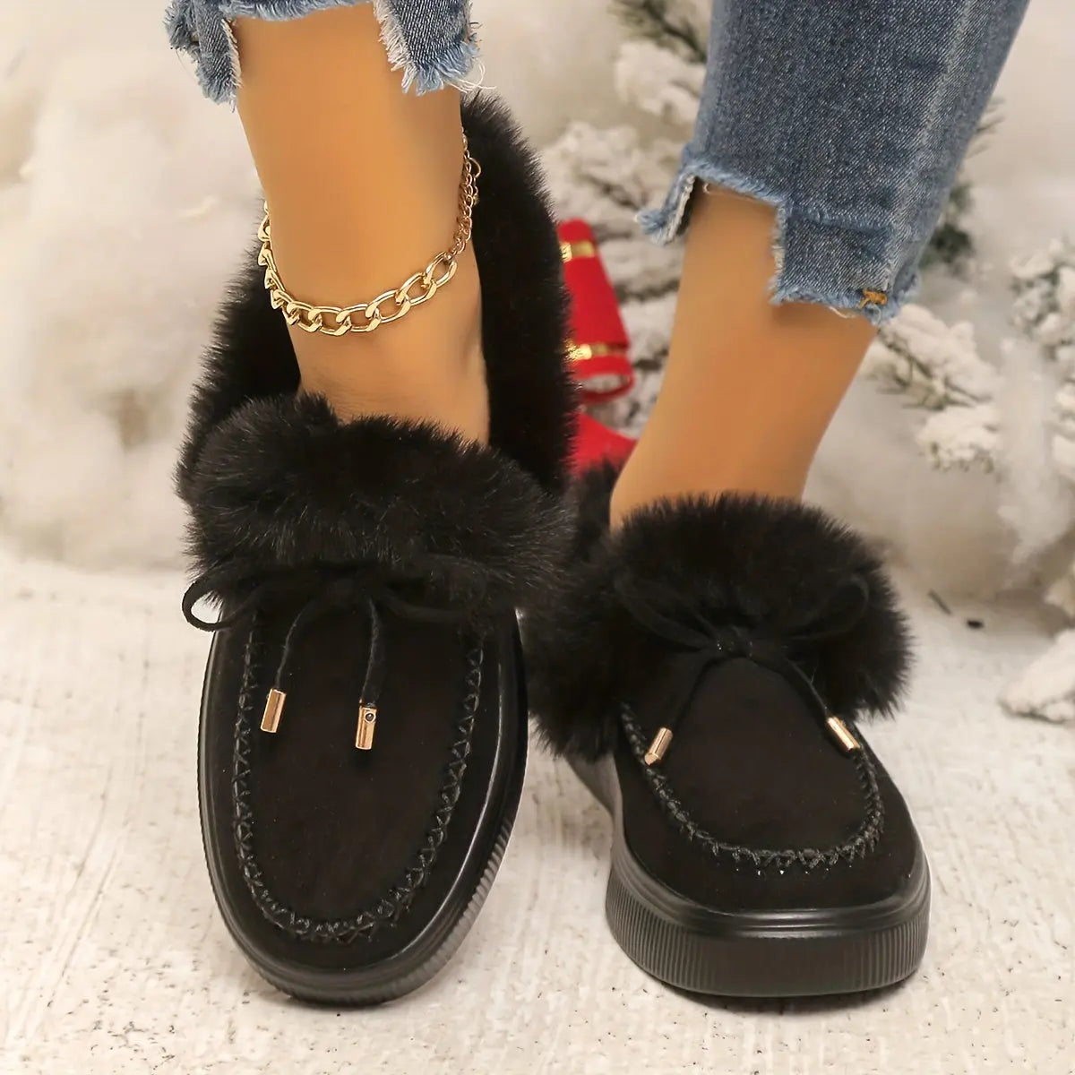 VIOLETTE – Bottines orthopédiques hivernales pour femmes | Chaudes & élégantes