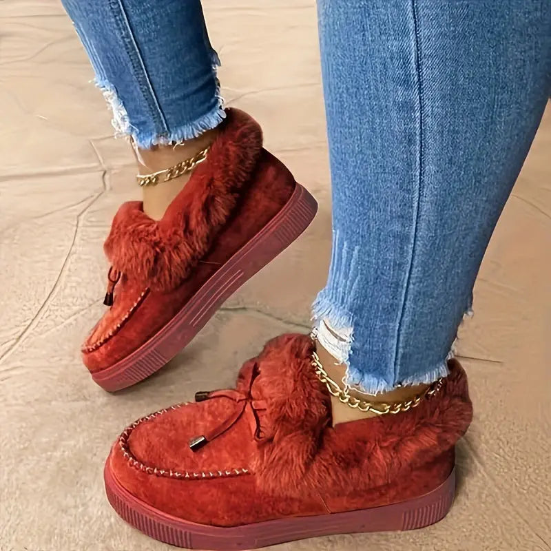 VIOLETTE – Bottines orthopédiques hivernales pour femmes | Chaudes & élégantes