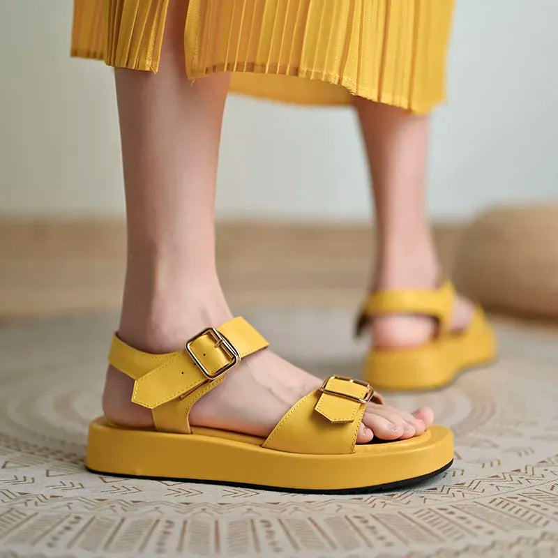KAYA – Sandales orthopédiques à plateforme pour femmes