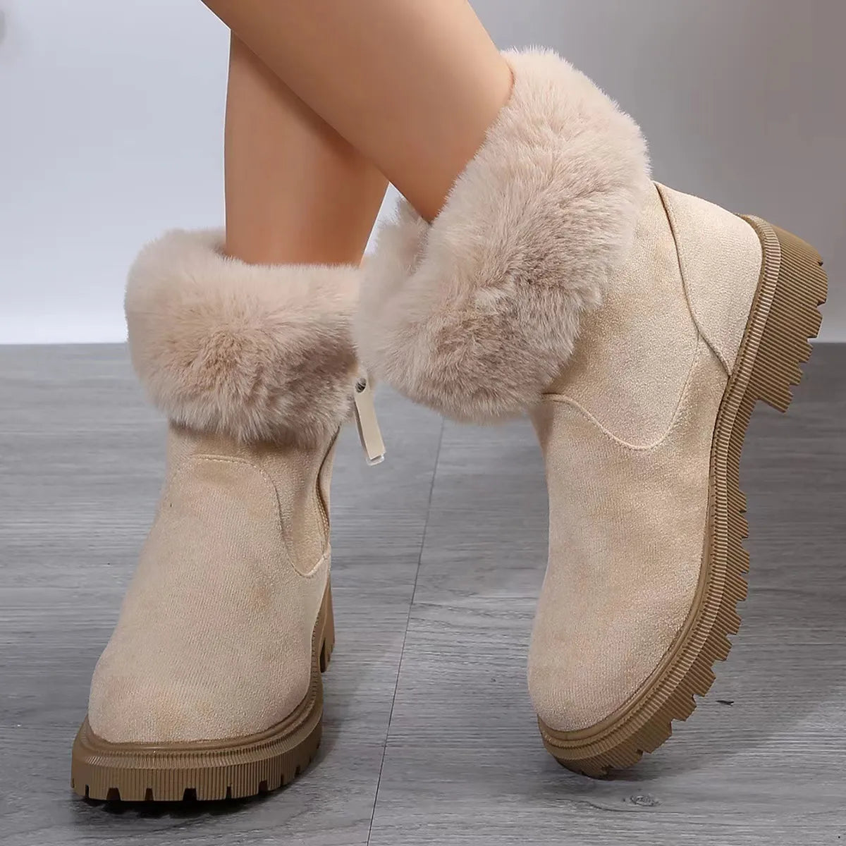ZUNA – Bottes orthopédiques d'hiver confortables et douillettes