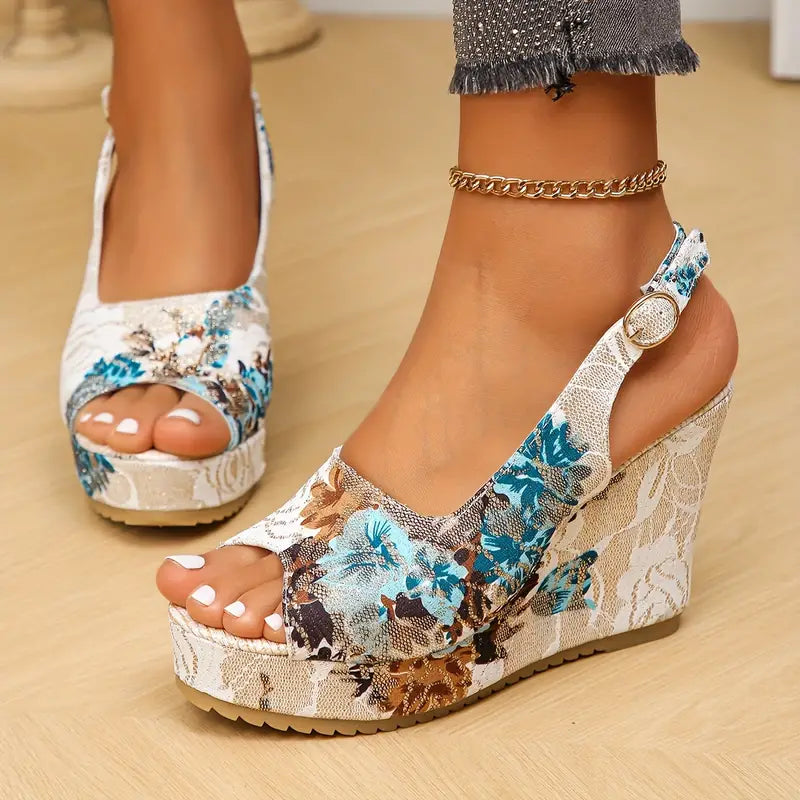 LUMI – Sandales orthopédiques fleuries pour femmes