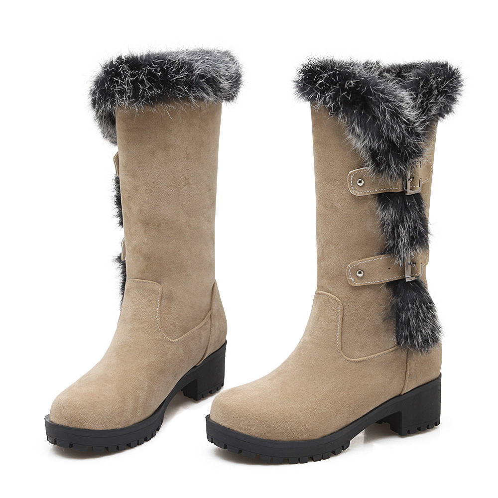 ZARA – Bottes orthopédiques en daim pour femme avec confort et soutien