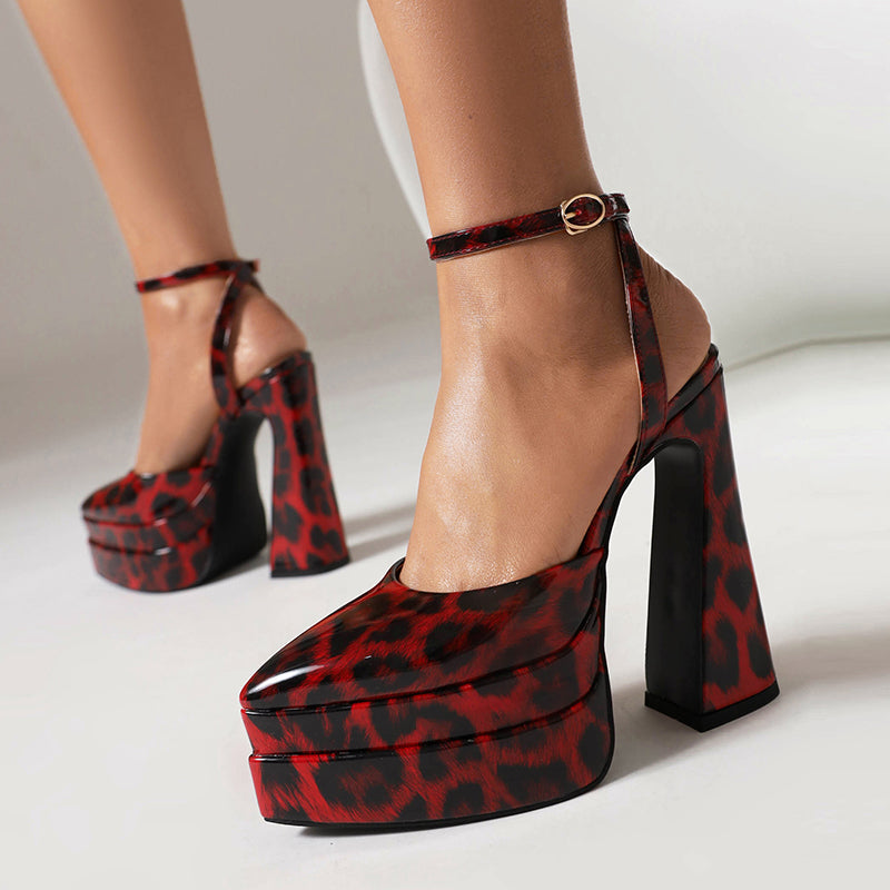 LINA – Talons orthopédiques en cuir de luxe