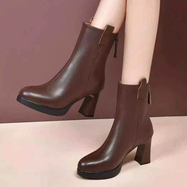 ZARO – Bottes orthopédiques élégantes à talons hauts