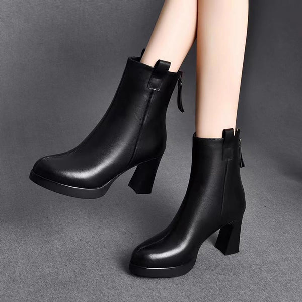 ZARO – Bottes orthopédiques élégantes à talons hauts