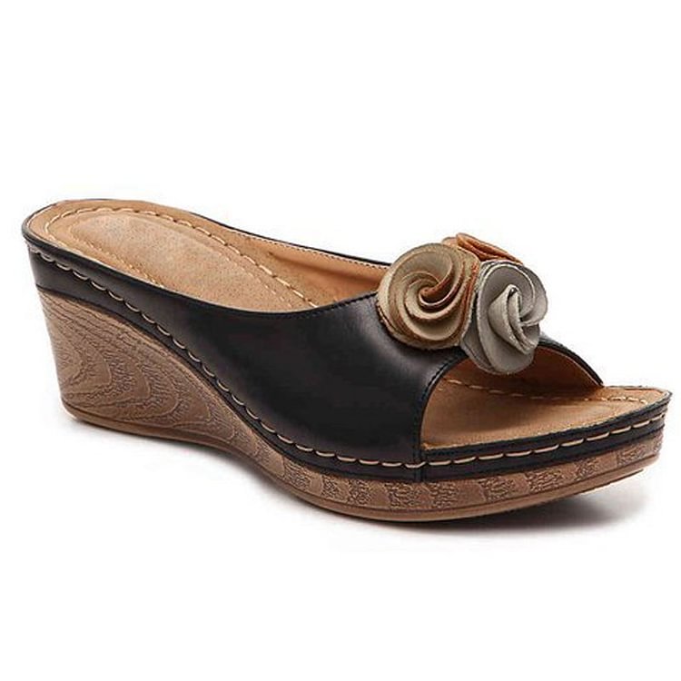 ZARA – Sandales orthopédiques à fleurs