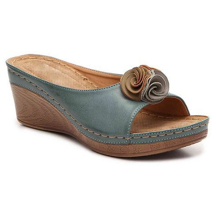 ZARA – Sandales orthopédiques à fleurs