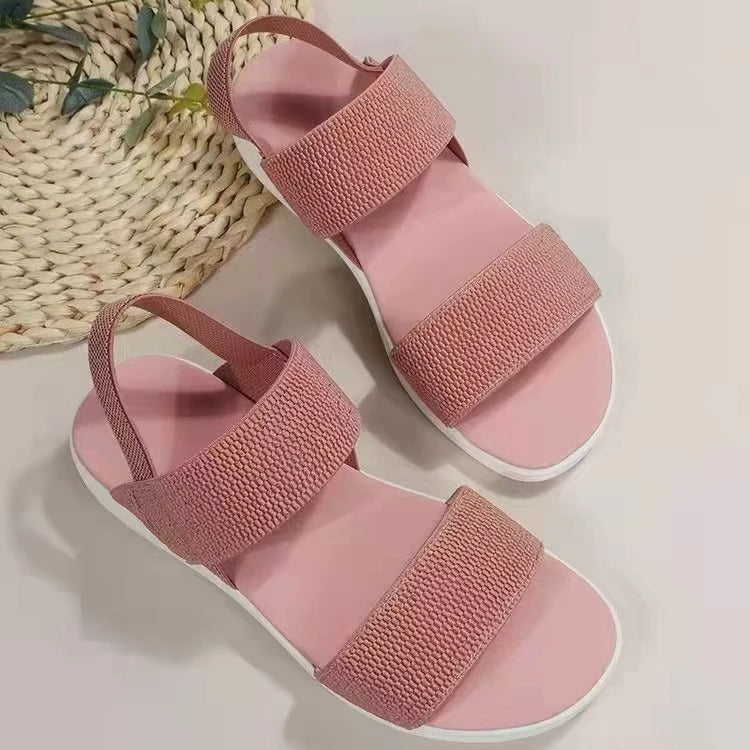 CORY - Sandales orthopédiques à talon compensé