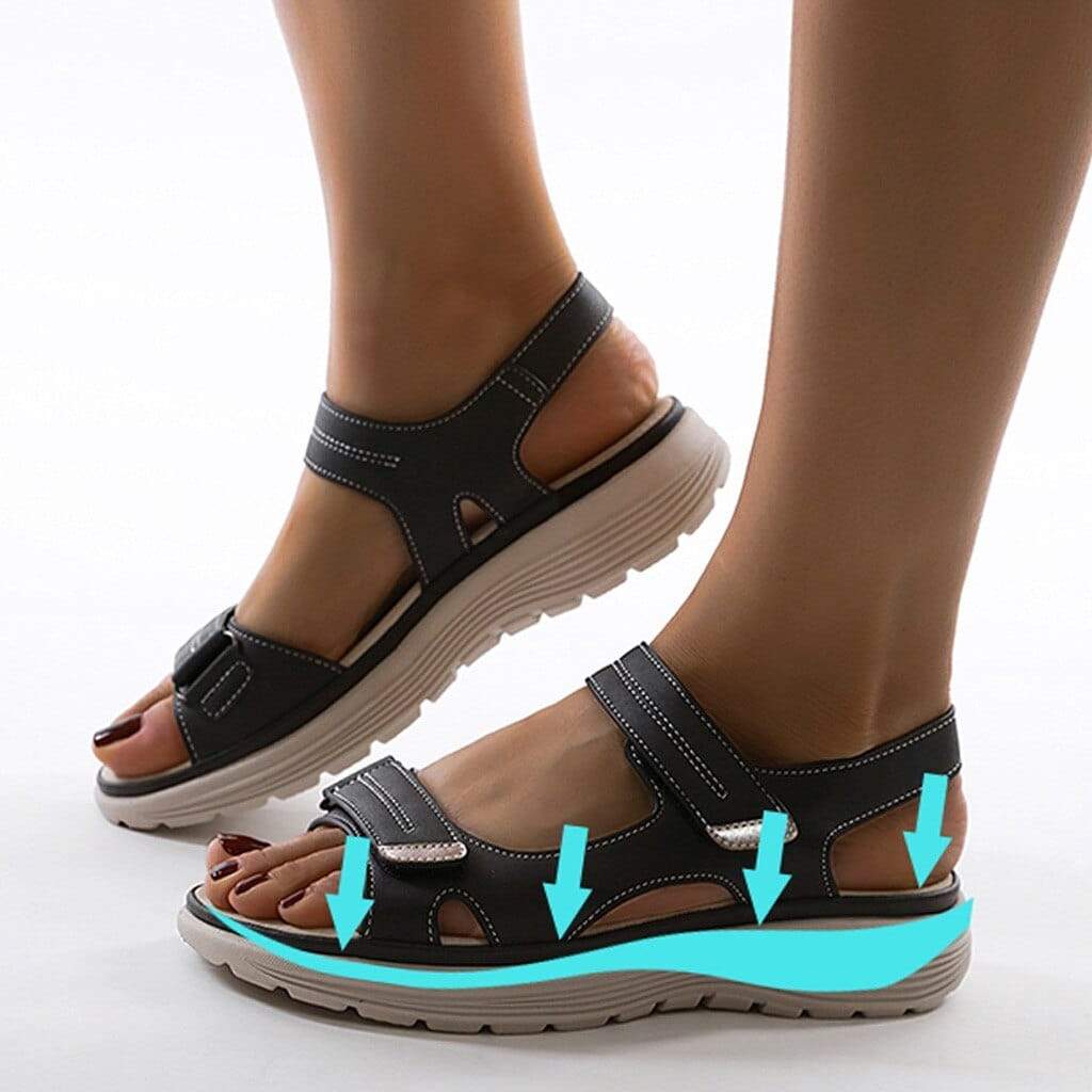 NALLY - Sandales orthopédiques confortables
