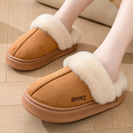 VYRA – Chaussons orthopédiques en daim pour femmes