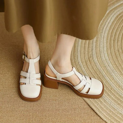 ZORA – Sandales orthopédiques à boucles et bout rond