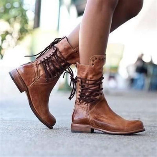 ZENA – Bottes orthopédiques en cuir confortables