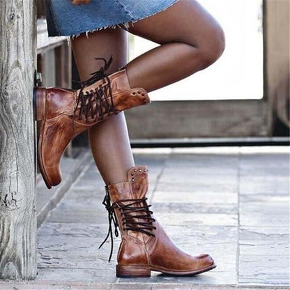 ZENA – Bottes orthopédiques en cuir confortables
