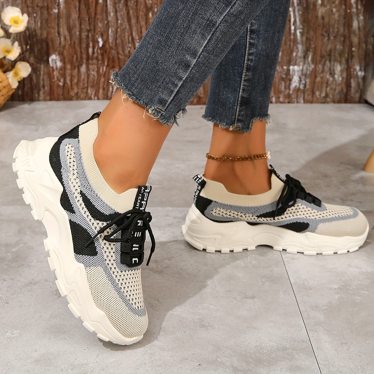 ALYA – Baskets orthopédiques confortables en maille
