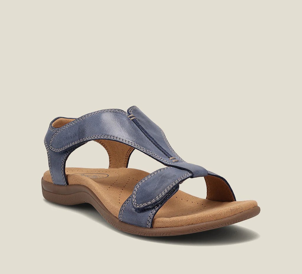 ZYNA – Sandales orthopédiques en cuir confortables