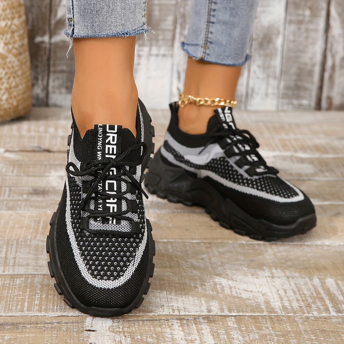 ALYA – Baskets orthopédiques confortables en maille