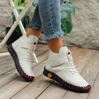 CALYA – Bottines hautes plates