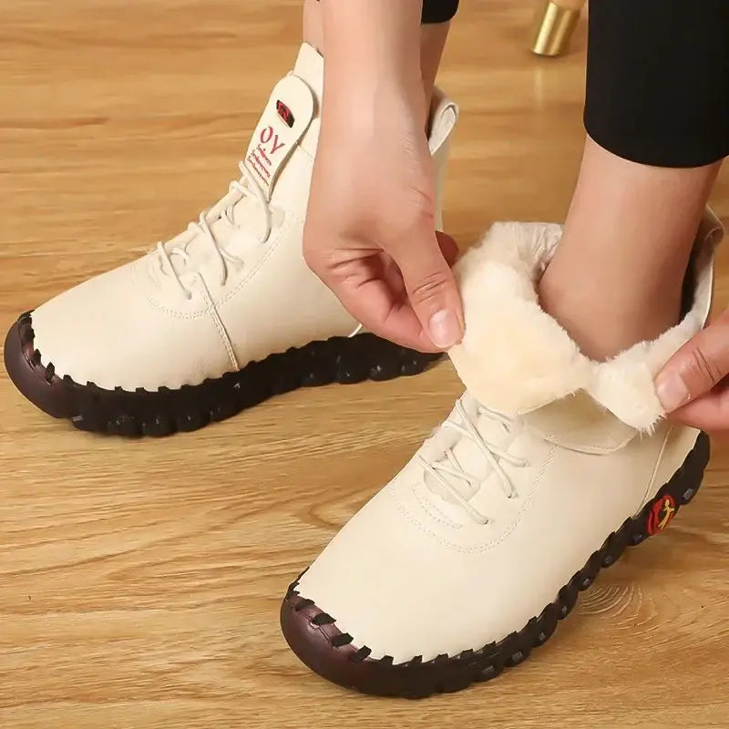 CALYA – Bottines hautes plates