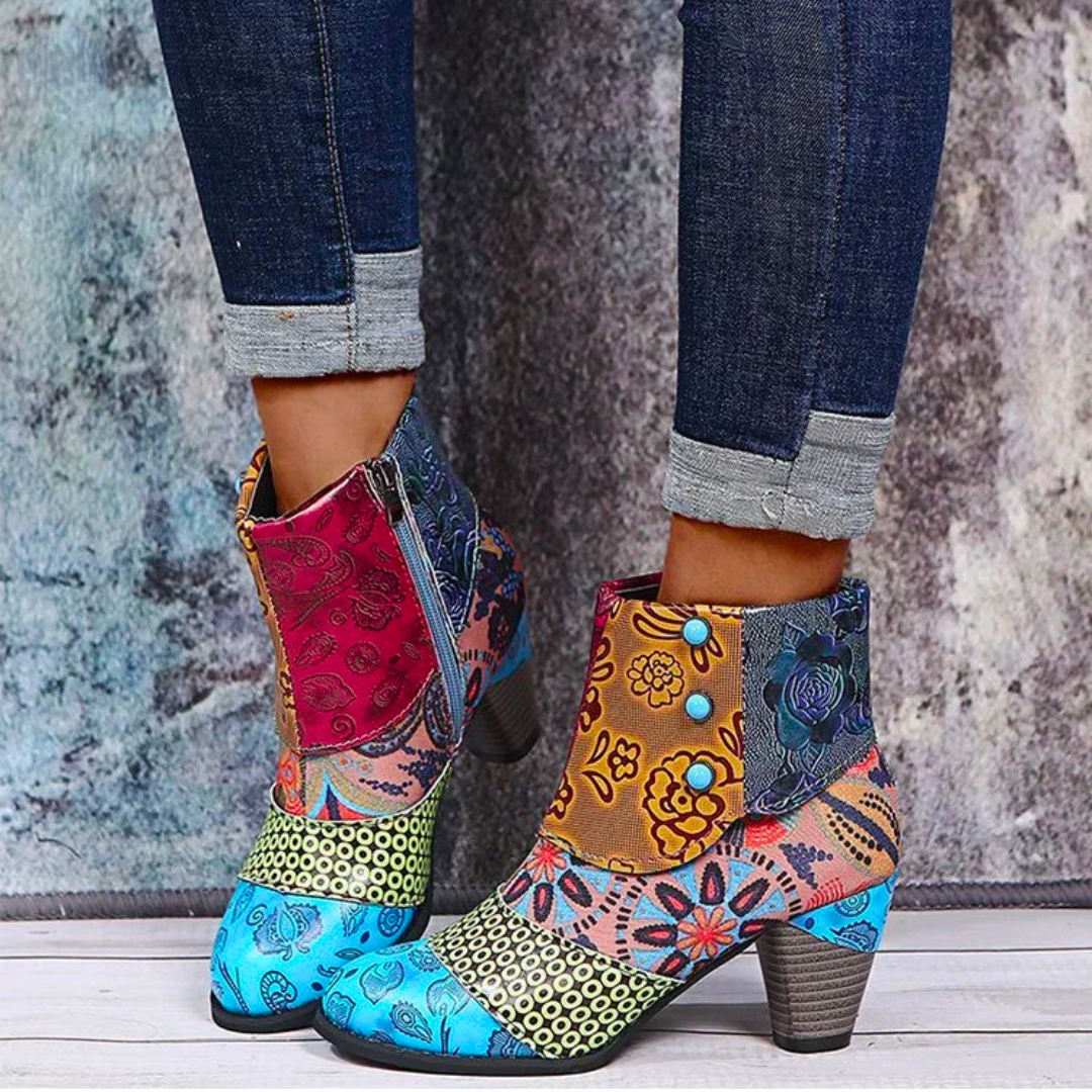 ZARA – Bottes orthopédiques rétro imperméables