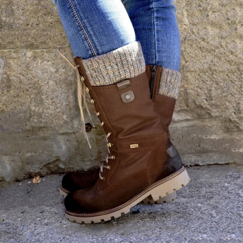 NUSA – Bottes orthopédiques à petit talon antidérapant