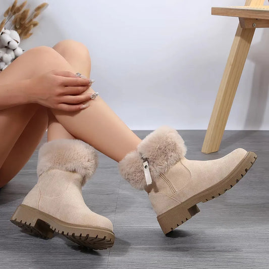 ZUNA – Bottes orthopédiques d'hiver confortables et douillettes