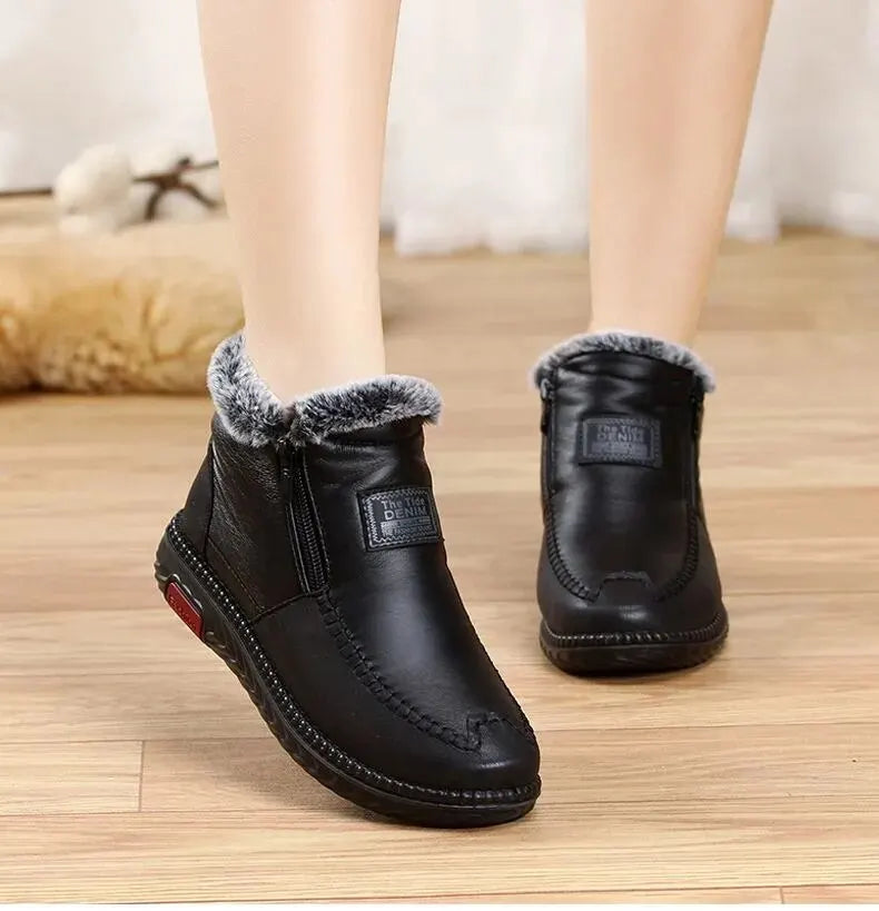 LARA – Bottes orthopédiques confortables en peluche
