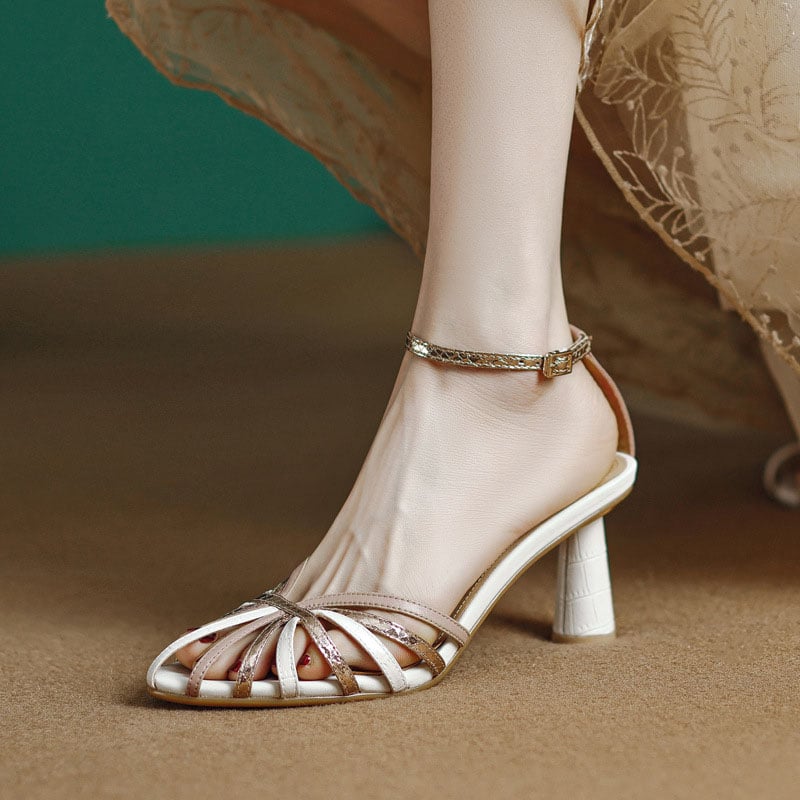 ZENA – Sandales orthopédiques à talons ouverts