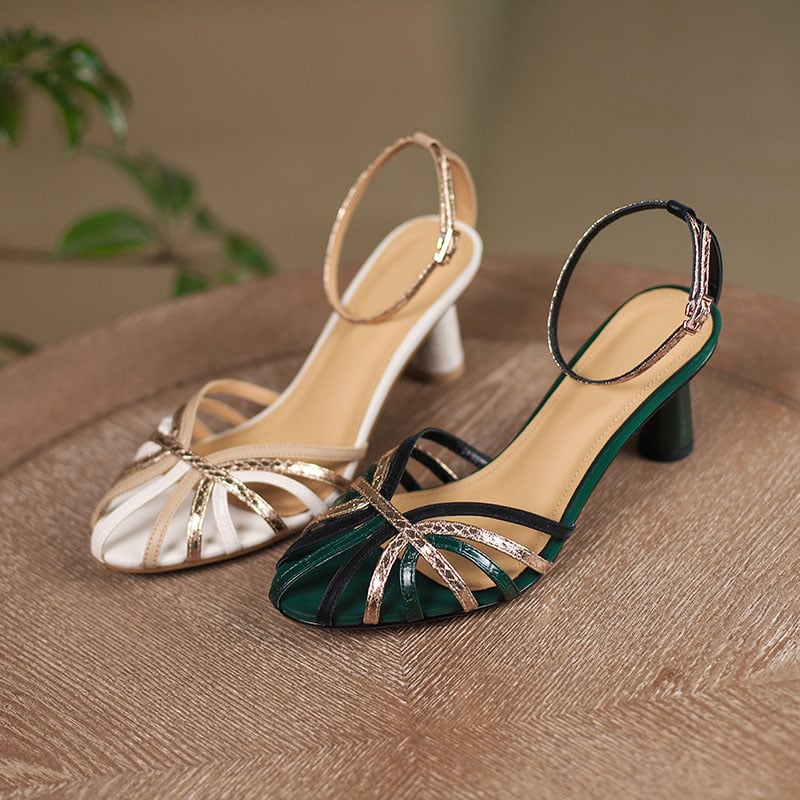 ZENA – Sandales orthopédiques à talons ouverts
