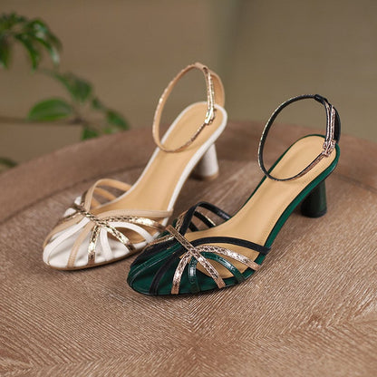 ZENA – Sandales orthopédiques à talons ouverts
