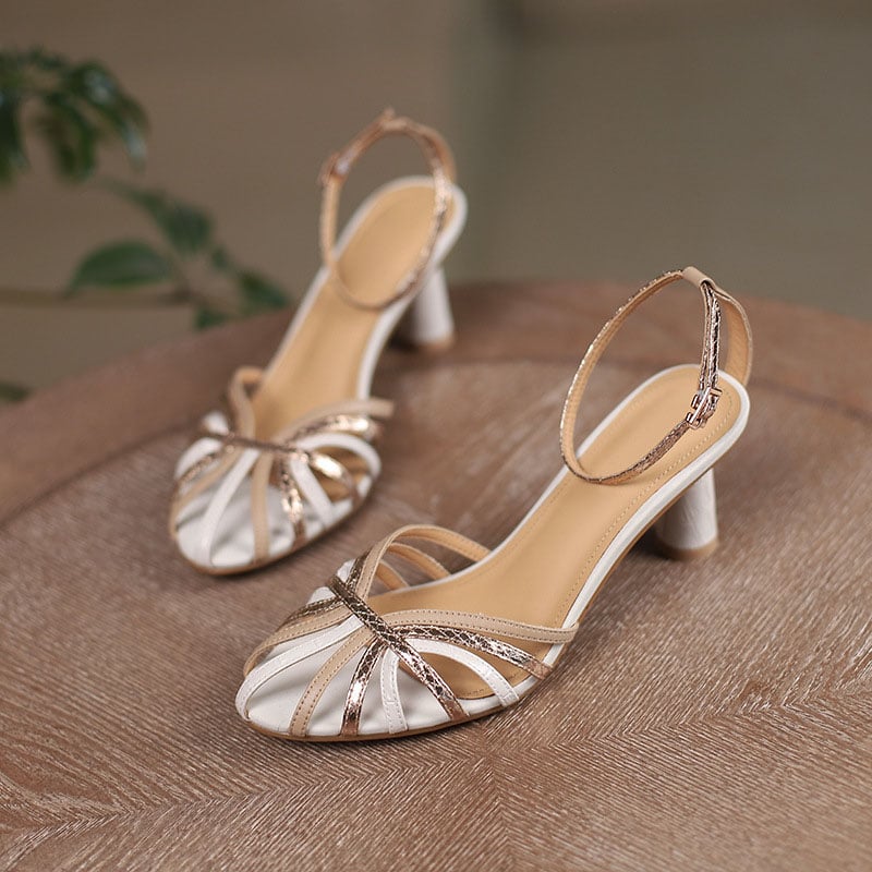 ZENA – Sandales orthopédiques à talons ouverts