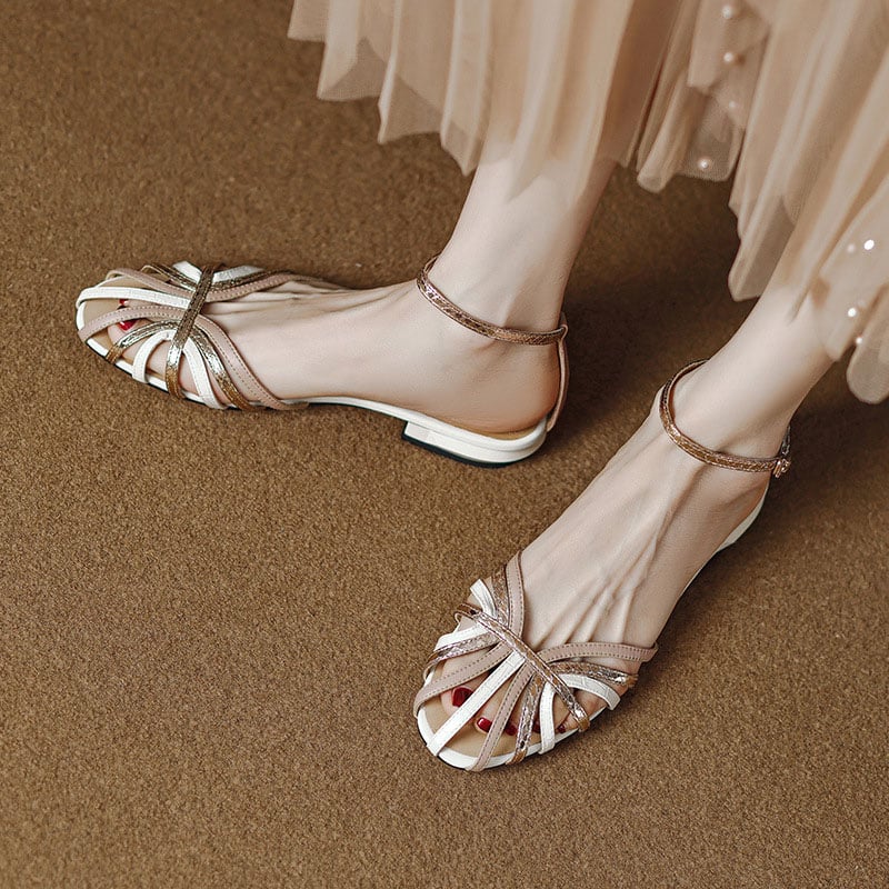 ZENA – Sandales orthopédiques à talons ouverts
