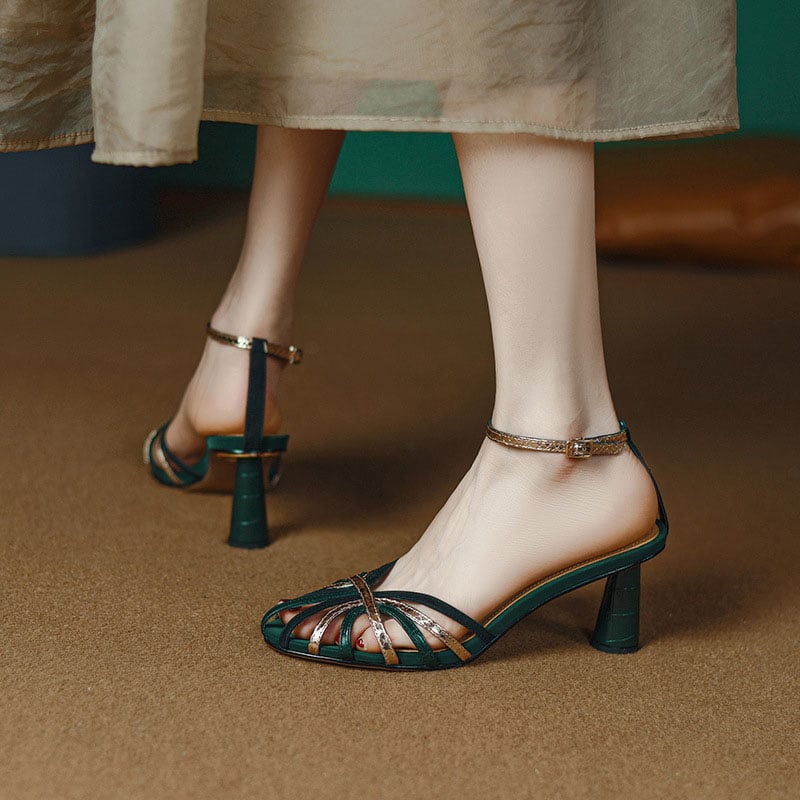ZENA – Sandales orthopédiques à talons ouverts