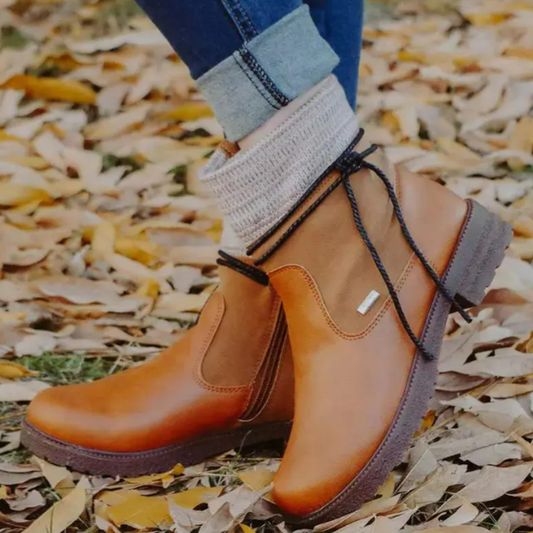 ZANA – Bottes orthopédiques d'hiver en cuir