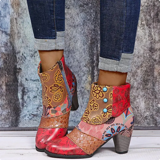 ZARA – Bottes orthopédiques rétro imperméables