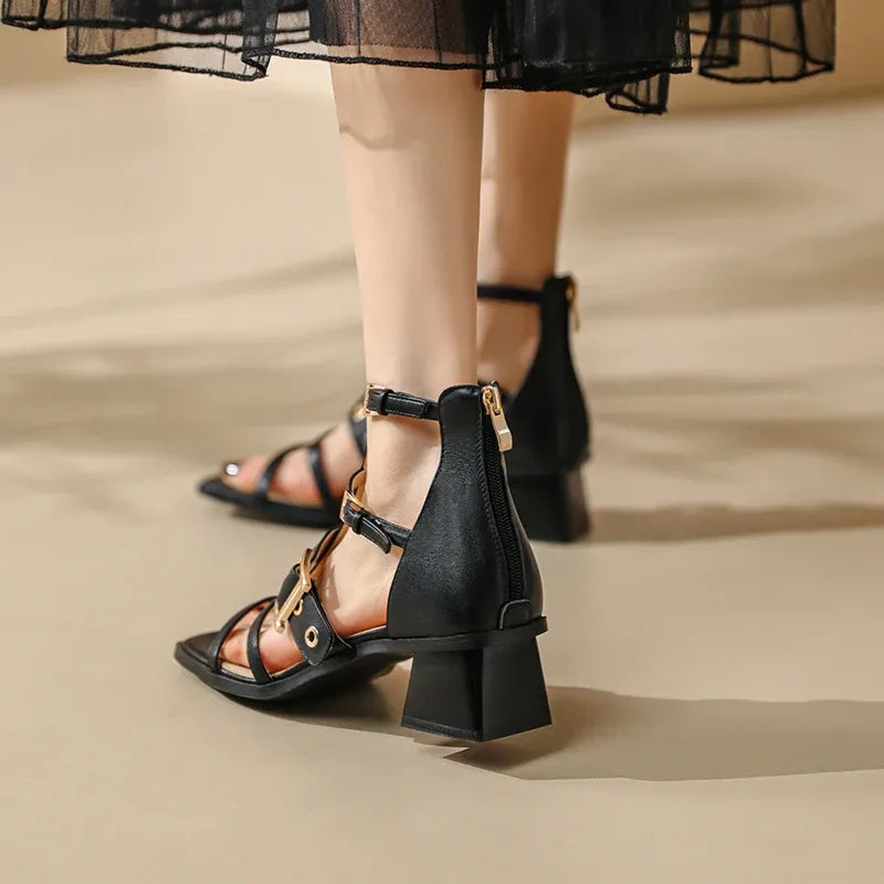 ZURA – Bottes orthopédiques en cuir confortables