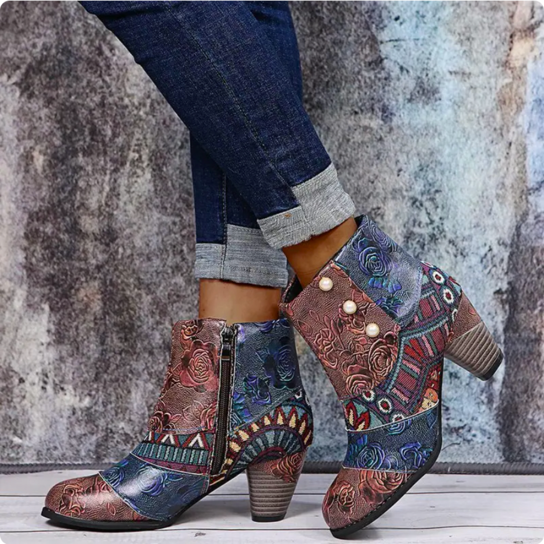 ZARA – Bottes orthopédiques rétro imperméables
