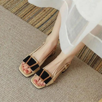 NOVA – Sandales orthopédiques à talon et boucle