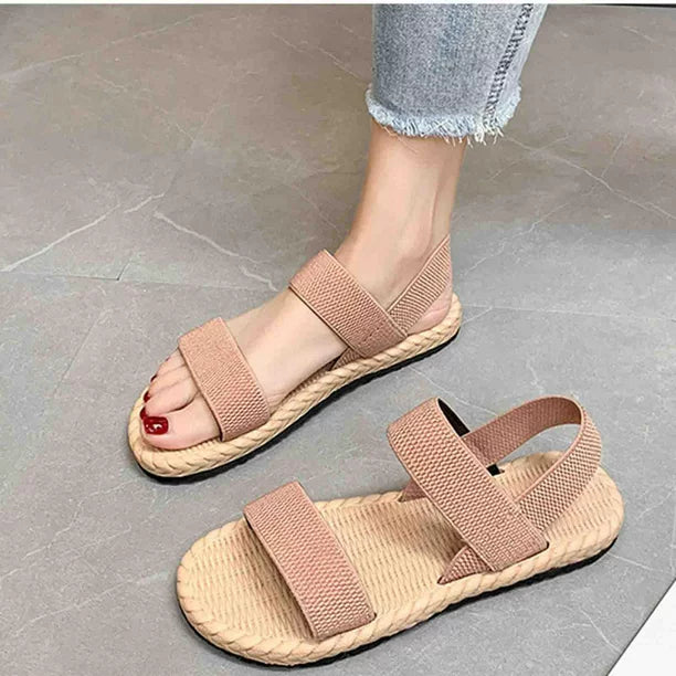 LUNA – Sandales orthopédiques plates et confortables