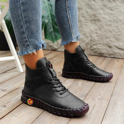 CALYA – Bottines hautes plates