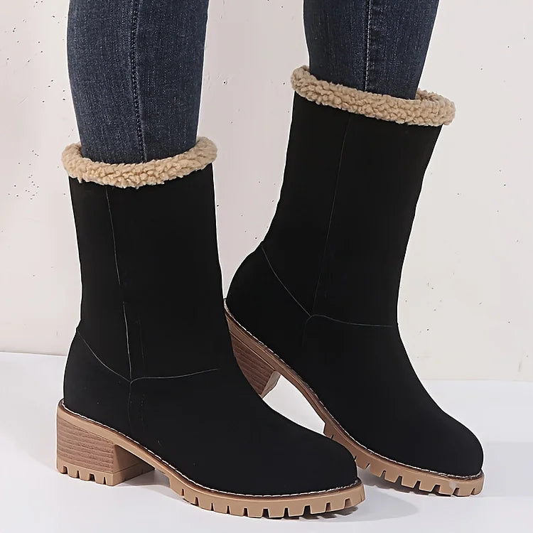 YACIN – Bottes orthopédiques en cuir confortables