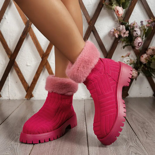 ZENA – Bottes orthopédiques épaisses et confortables pour femmes