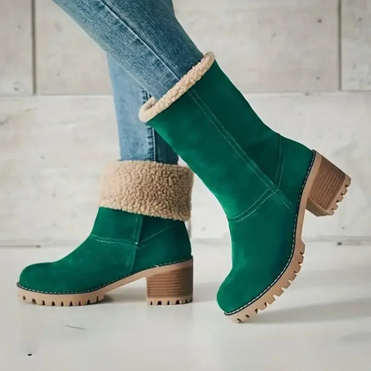 YACIN – Bottes orthopédiques en cuir confortables
