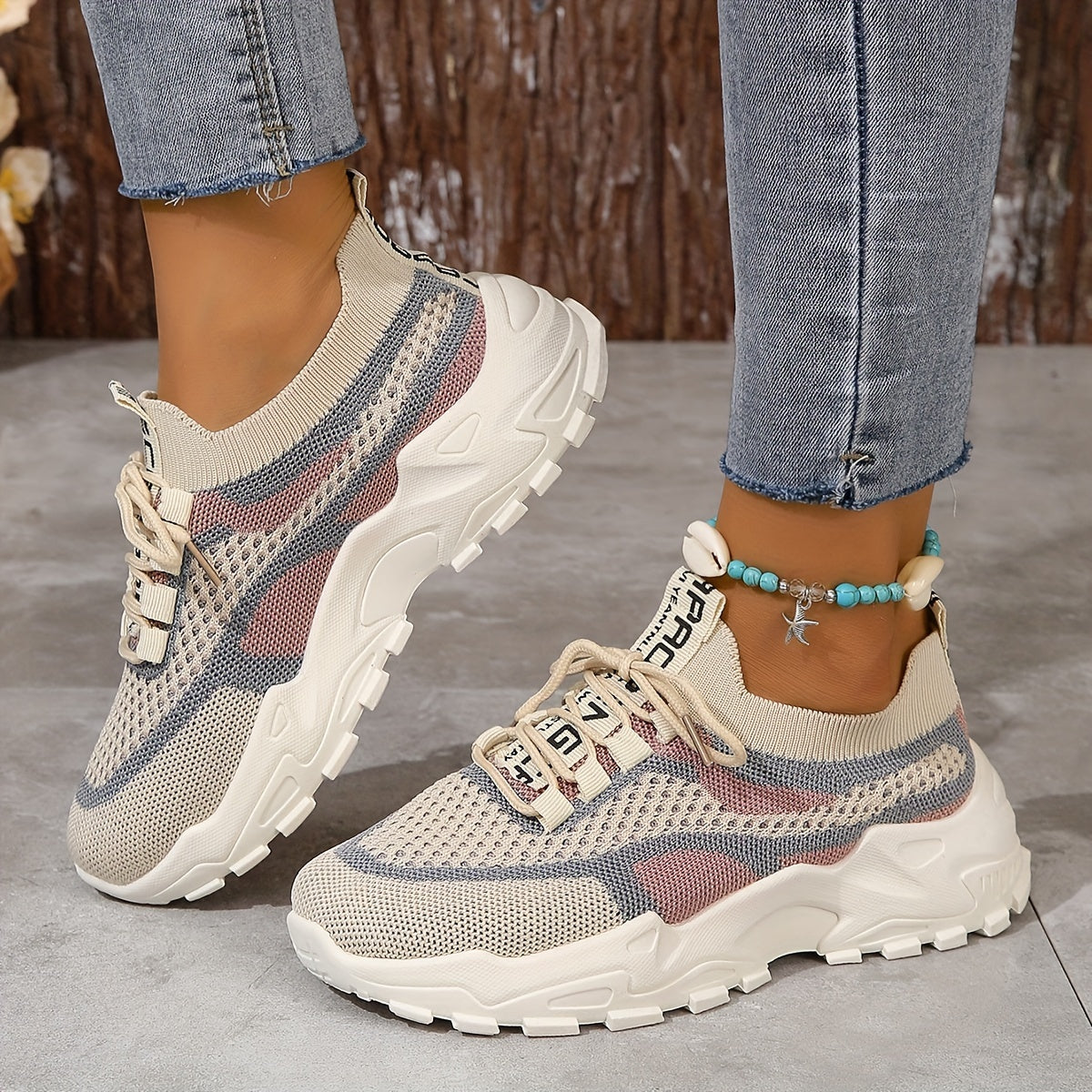 ALYA – Baskets orthopédiques confortables en maille