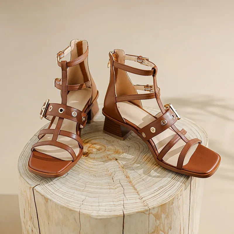 ZURA – Bottes orthopédiques en cuir confortables