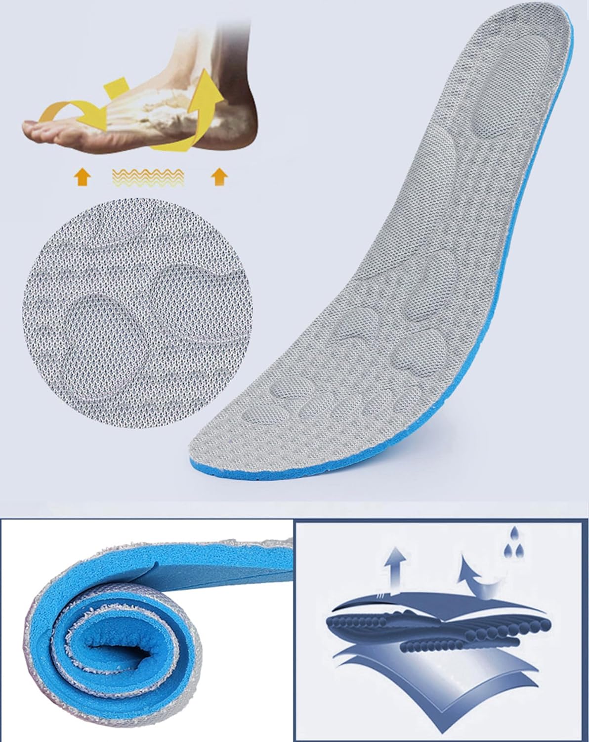 DORAL – Chaussures orthopédiques légères et antidérapantes