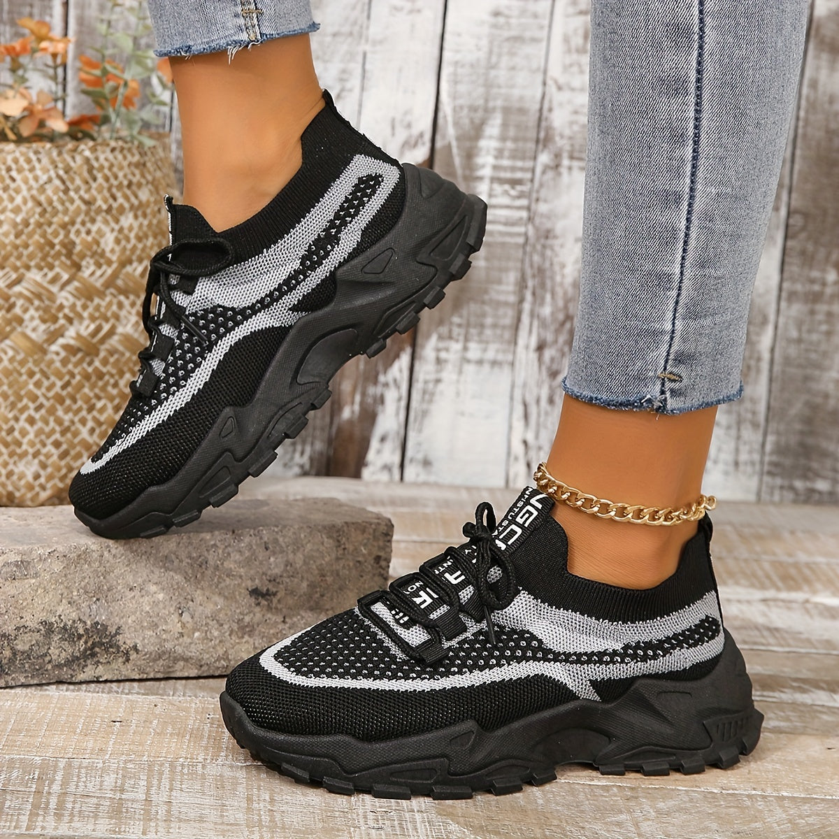 ALYA – Baskets orthopédiques confortables en maille