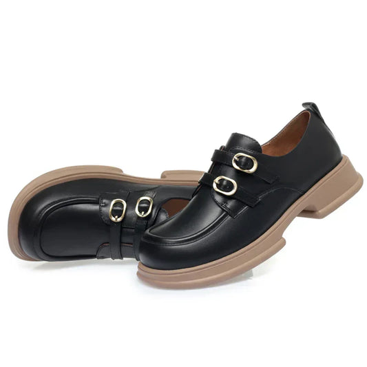 LOXIA – Mocassins orthopédiques à double boucle