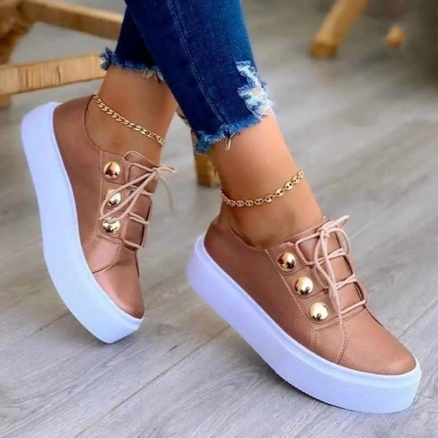 ALICE – Baskets orthopédiques hautes pour femmes | Soulagement des douleurs plantaires & confort optimal 