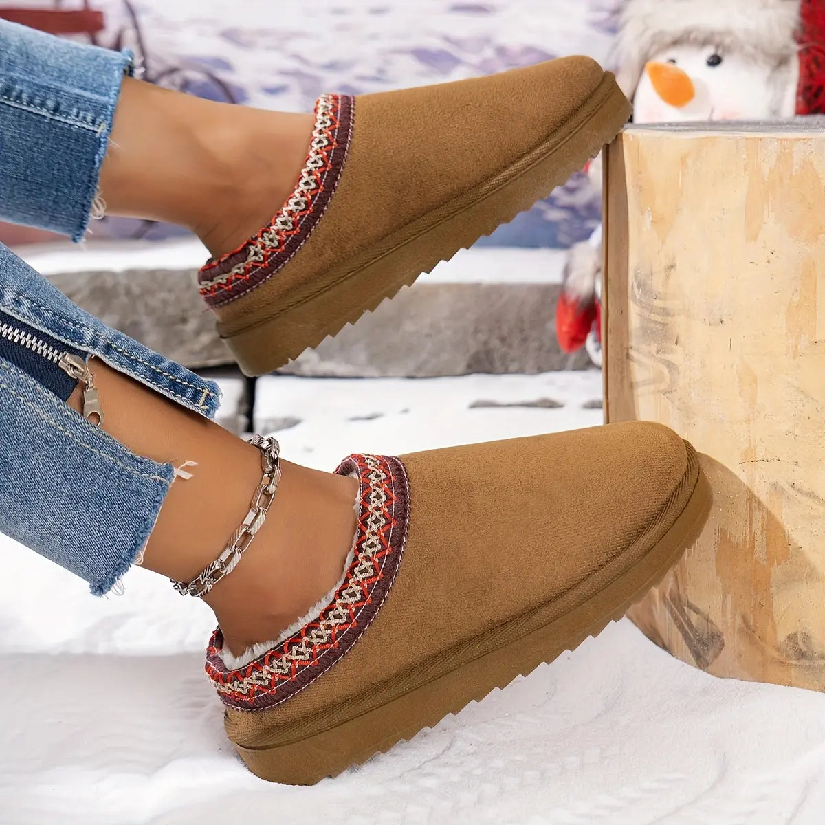 ANAÏS – Bottines orthopédiques hivernales pour femmes | Douceur & Sécurité 
